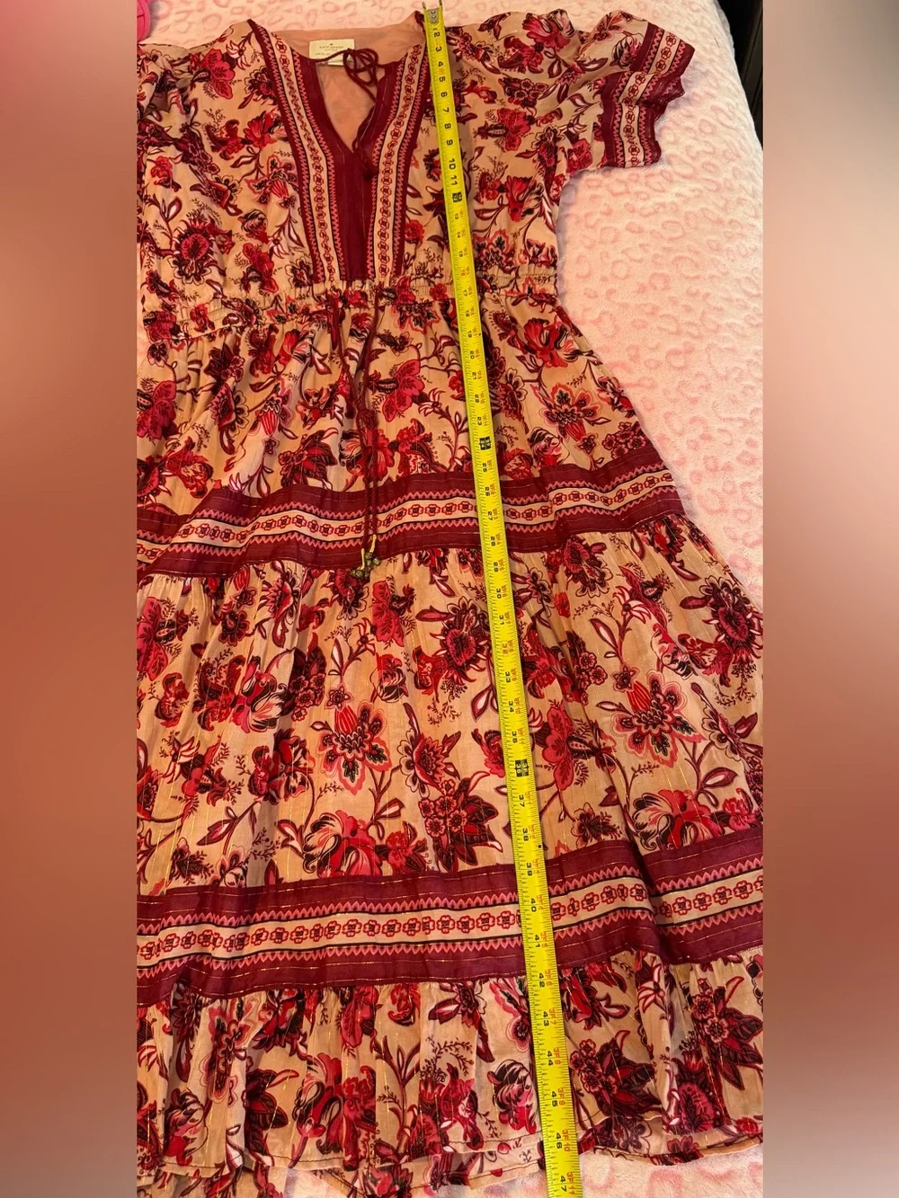 Kate Spade New York Paisley Blossom  Patio Dress Women’s Size: XL
